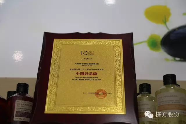 科技引領(lǐng)美麗▏棟方股份榮獲“中國(guó)好品牌獎(jiǎng)”！
